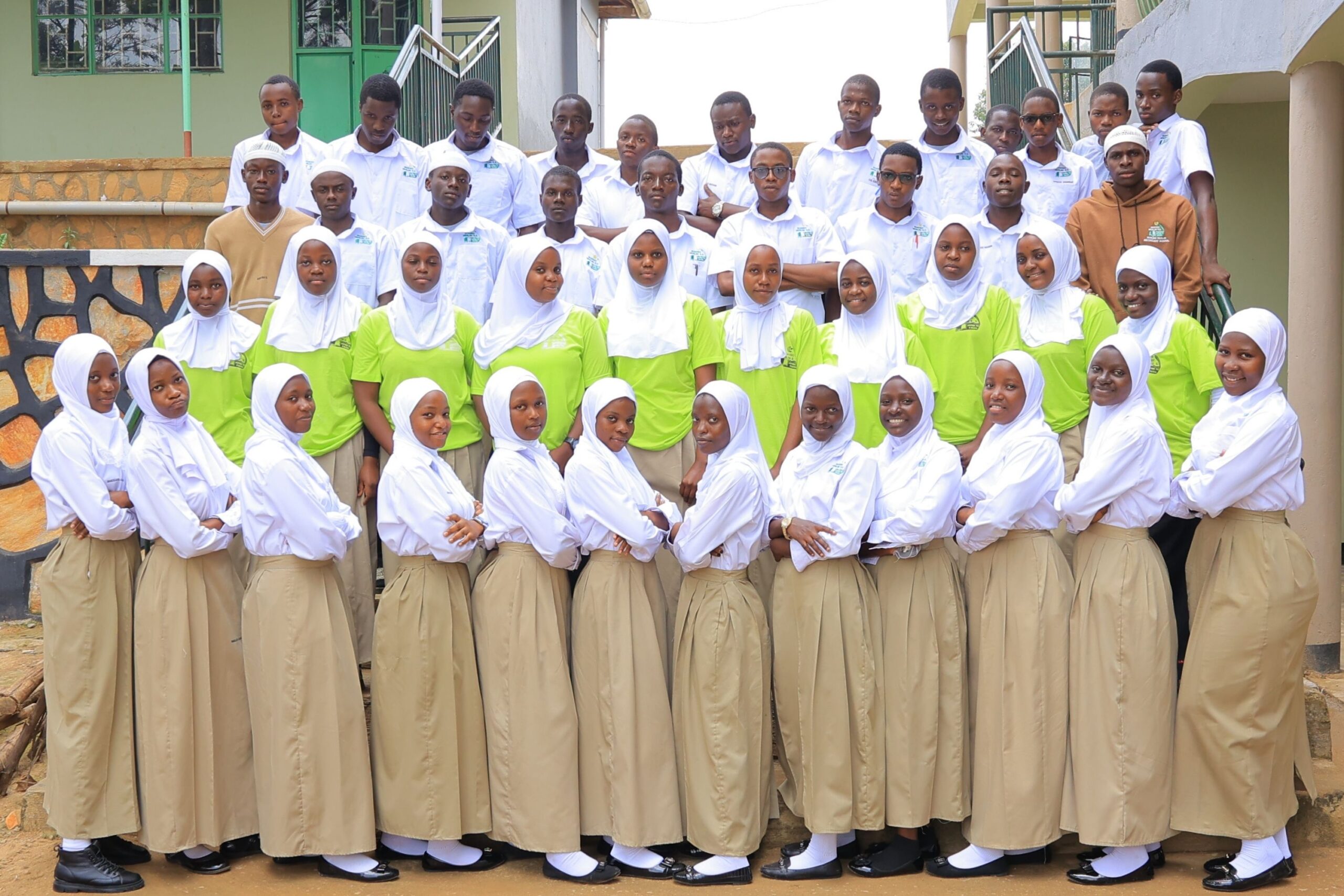 Wakiso Muslim Secondary School students